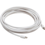 SYBA Multimedia SY-CAB33017 Mini DisplayPort v1.2 to Mini DisplayPort 1.2 Cable, Male to Male - White