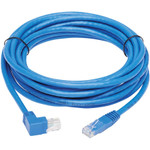 Tripp Lite N204-020-BL-UP Up-Angle Cat6 Gigabit Molded UTP Ethernet Cable (RJ45 Right-Angle Up M to RJ45 M) Blue 20 ft. (6.09 m)