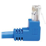 Tripp Lite N204-020-BL-UP Up-Angle Cat6 Gigabit Molded UTP Ethernet Cable (RJ45 Right-Angle Up M to RJ45 M) Blue 20 ft. (6.09 m)