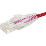 Monoprice 14826 SlimRun Cat6 28AWG UTP Ethernet Network Cable, 20ft Red