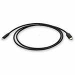 AddOn USBC2LGTTPE1M 3ft (1m) USB-C 3.1 to Lightning Cable Male to Male Black TPE Cable
