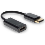 AddOn BP937AA-AO BP937AA Compatible DisplayPort 1.2 Male to HDMI 1.3 Female Black Adapter Which Requires DP++ For Resolution Up to 2560x1600 (WQXGA)