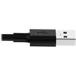 Tripp Lite M100-006-BK USB-A to Lightning Sync/Charge Cable MFi Certified Black M/M USB 2.0 6 ft. (1.83 m)