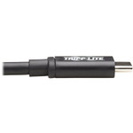 Tripp Lite MTB3-01M5-5A-B Thunderbolt 3 Passive Cable (M/M) 20 Gbps 5A 100W Power Delivery 4K/60 Hz 1.5 m (5 ft.) Black