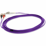 AddOn ADD-SC-LC-10M6MMF-PE 10m SC (Male) to LC (Male) Purple OM1 Duplex PVC Fiber Patch Cable