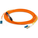 AddOn ADD-MODE-LCLC5-2 2m LC (Male) to LC (Male) Orange OM2 & OS1 Duplex Fiber Mode Conditioning Cable