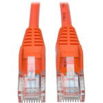 Tripp Lite N001-005-OR Cat5e 350 MHz Snagless Molded (UTP) Ethernet Cable (RJ45 M/M) PoE Orange 5 ft. (1.52 m)