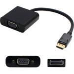 AddOn H4F02AA#ABA-AO-5PK 5PK H4F02AA#ABA Compatible HDMI 1.3 Male to VGA Female Black Active Adapters For Resolution Up to 1920x1200 (WUXGA)