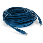 AddOn ADD-30FCAT6-BE 30ft RJ-45 (Male) to RJ-45 (Male) Straight Blue Cat6 UTP PVC Copper Patch Cable