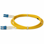 AddOn ADD-LC-LC-3M9SMFLZ 3m LC (Male) to LC (Male) Yellow OS2 Duplex Fiber LSZH-rated Patch Cable