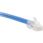ENET C6-BL-NB-2-ENC Cat6 Blue 2 Foot Non-Booted (No Boot) (UTP) High-Quality Network Patch Cable RJ45 to RJ45 - 2Ft