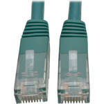 Tripp Lite N200-007-GN Cat6 Gigabit Molded (UTP) Ethernet Cable (RJ45 M/M) PoE Green 7 ft. (2.13 m)