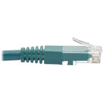 Tripp Lite N200-007-GN Cat6 Gigabit Molded (UTP) Ethernet Cable (RJ45 M/M) PoE Green 7 ft. (2.13 m)