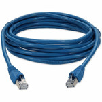 AddOn ADD-18FCAT6AS-BE 18ft RJ-45 (Male) to RJ-45 (Male) Blue Cat6A Straight Shielded Twisted Pair PVC Copper Patch Cable