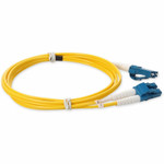 AddOn ADD-LC-LC-10M9SMFP 10m LC (Male) to LC (Male) Straight Yellow OS2 Duplex Plenum Fiber Patch Cable