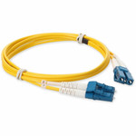 AddOn ADD-LC-LC-10M9SMFP 10m LC (Male) to LC (Male) Straight Yellow OS2 Duplex Plenum Fiber Patch Cable