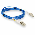 AddOn ADD-LC-LC-5M5OM4-BE 5m LC (Male) to LC (Male) Blue OM4 Duplex Fiber OFNR (Riser-Rated) Patch Cable