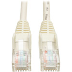 Tripp Lite N001-003-WH Cat5e 350 MHz Snagless Molded (UTP) Ethernet Cable (RJ45 M/M) PoE White 3 ft. (0.91 m)