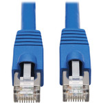 Tripp Lite N261P-050-BL Cat6a 10G Snagless F/UTP Ethernet Cable (RJ45 M/M) PoE CMR-LP Blue 50 ft. (15.24 m)