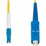 StarTech SPSMLCSC-OS2-15M 15m (49.2ft) LC to SC (UPC) OS2 Single Mode Simplex Fiber Optic Cable, 9/125&micro;m, 40G/100G, LSZH Fiber Patch Cord