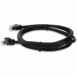 AddOn ADD-6FCAT6A-BK 6ft RJ-45 (Male) to RJ-45 (Male) Straight Black Cat6A UTP Copper PVC Patch Cable