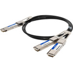 AddOn CAB-D-2Q-400G2-5M-AO Twinaxial Network Cable