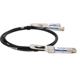 AddOn CAB-D-2Q-400G2-5M-AO Twinaxial Network Cable