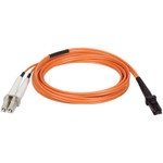 Tripp Lite N314-15M 15M Duplex Multimode 62.5/125 Fiber Optic Patch Cable MTRJ/LC 50' 50ft 15 Meter