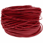 AddOn ADD-CAT5EBULK1KPSD-RD 1000ft Non-Terminated Red Cat5E UTP OFNP (Plenum-rated) Solid Copper Patch Cable