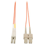 Tripp Lite N316-04M 4M Duplex Multimode 62.5/125 Fiber Optic Patch Cable LC/SC 13' 13ft 4 Meter