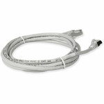 AddOn ADD-3FCAT6AS-GY-TAA Cat6a STP Patch Network Cable
