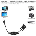 SIIG ID-SC0211-S2 1-Port Industrial USB to RS-232 Cable