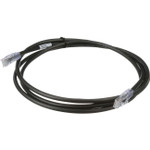 Panduit UTP6AX3BL PanNet Patch Cord, 24 AWG, Cat. 6A, RJ45, 3 ft., Black