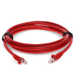 AddOn ADD-5FCAT6A-RD 5ft RJ-45 (Male) to RJ-45 (Male) Straight Red Cat6A UTP PVC Copper Patch Cable