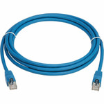 Tripp Lite N272L-F03M-BL Cat8 40G Snagless SSTP Ethernet Cable (RJ45 M/M), PoE, LSZH, Blue, 3 m (9.8 ft.)