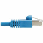 Tripp Lite N272L-F03M-BL Cat8 40G Snagless SSTP Ethernet Cable (RJ45 M/M), PoE, LSZH, Blue, 3 m (9.8 ft.)