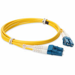 AddOn ADD-LC-LC-7M9SMFP 7m LC (Male) to LC (Male) Straight Yellow OS2 Duplex Plenum Fiber Patch Cable