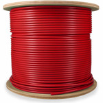 AddOn ADD-CAT6A1KSP-RD 1000ft Non-Terminated Red Cat6A STP Plenum-Rated Copper Patch Cable