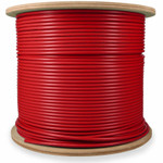 AddOn ADD-CAT6A1KSP-RD 1000ft Non-Terminated Red Cat6A STP Plenum-Rated Copper Patch Cable