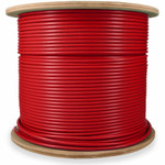 AddOn ADD-CAT6A1KSP-RD 1000ft Non-Terminated Red Cat6A STP Plenum-Rated Copper Patch Cable
