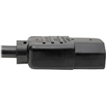 Tripp Lite Hospital-Grade Power Cord NEMA 5-15P to C13 Green Dot 10A 125V 18 AWG 6 ft. (1.83 m) Black