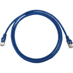 Tripp Lite N262-S07-BL Cat6a 10G Snagless Shielded Slim STP Ethernet Cable (RJ45 M/M), PoE, Blue, 7 ft. (2.1 m)