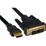 UNC HDMID-15F-MM HDMI Male to DVI-D 12+1 M-M Cable