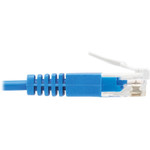 Tripp Lite N261-UR03-BL Cat6a 10G Certified Molded Ultra-Slim UTP Ethernet Cable (RJ45 M/M), Blue, 3 ft.
