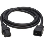 Tripp Lite Power Cord, C20 to C21 - Heavy-Duty, 20A, 250V, 12 AWG, 6 ft. (1.83 m), Black