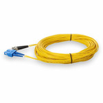 AddOn ADD-ST-SC-25M9SMF 25m SC (Male) to ST (Male) Yellow OS2 Duplex Fiber OFNR (Riser-Rated) Patch Cable