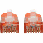 Tripp Lite N200-035-OR Cat6 Gigabit Molded (UTP) Ethernet Cable (RJ45 M/M) PoE Orange 35 ft. (10.67 m)