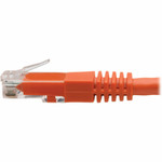 Tripp Lite N200-035-OR Cat6 Gigabit Molded (UTP) Ethernet Cable (RJ45 M/M) PoE Orange 35 ft. (10.67 m)