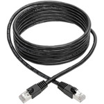 Tripp Lite N262-010-BK Cat6a 10G Snagless Shielded STP Ethernet Cable (RJ45 M/M) PoE Black 10 ft. (3.05 m)