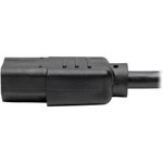 Tripp Lite Y Splitter Power Cable NEMA 5-15P to 2x C13 10A 125V 18 AWG 6 ft. (1.83 m) Black